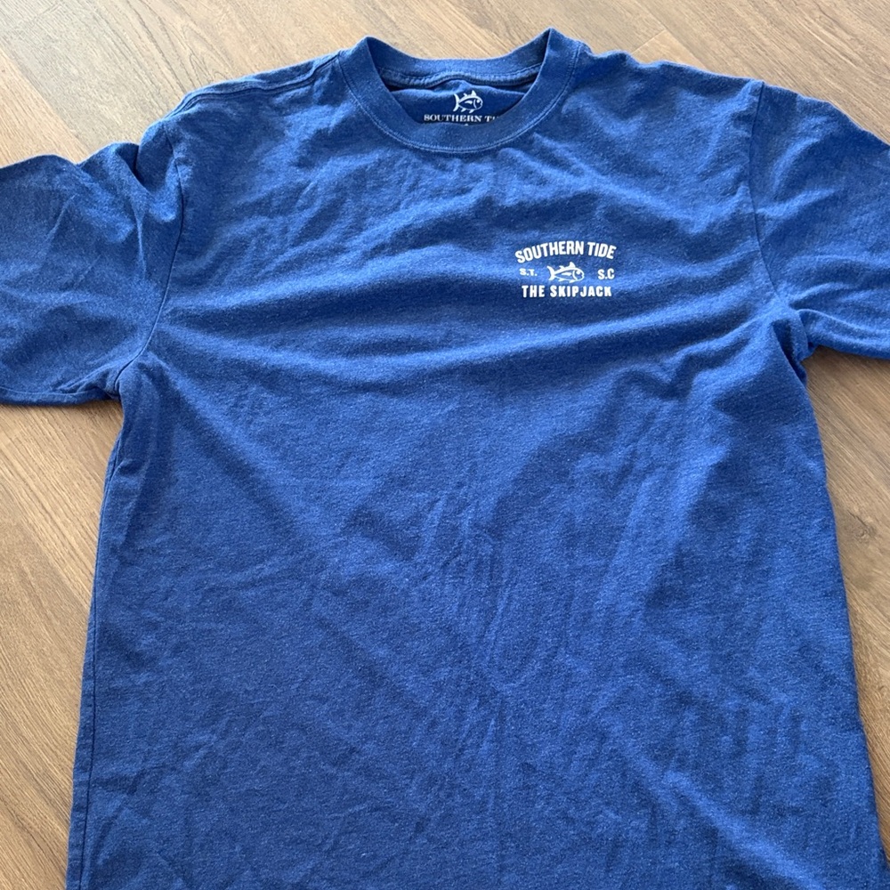 Southern Tide Classic Blue Tee